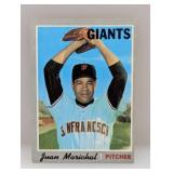 1970 Topps Baseball JUAN MARICHAL HOF 210 Surface