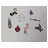 16.72G .925 Sterl Charms/Pendants