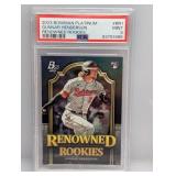 2023 Bowman Platinum Gunner Henderson RR1 RC PSA 9