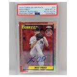 2025 Fried Auto /5 Red PSA 10 Topps Update Silver