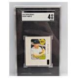 1969 Topps Decal Mickey Mantle SGC 4