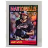 2025 Topps Archives Wood Black Foil Parallel RC