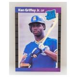 1989 Donruss Rated Rookie Ken Grifey Jr RC Edges