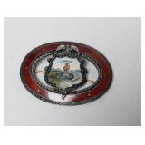 .925 Sterl VA State Seal Eagle Brooch
