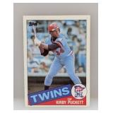 1985 Topps Kirby Puckett Rookie 536 Corners/Stain