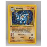 Pokemon 1999 1st Edition Machamp Holo 8
