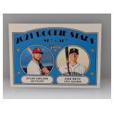 2021 Topps Heritage Dylan Carlson Rookie Edges