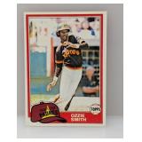 1981 Ozzie Smith Topps #254 Edges