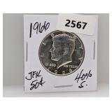 1966 40% Silv JFK Half $1 Dollar