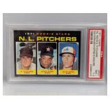 1971 Topps HN PSA 7.5 #747 N.L. Rookie Pitchers