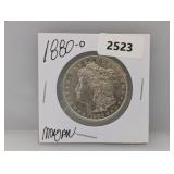 1880-O 90% Silv Morgan $1 Dollar