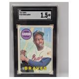 1969 Topps Hank Aaron SGC 1.5 #100