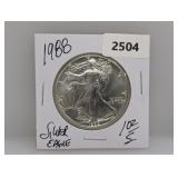 1988 1oz .999 Silv Eagle $1 Dollar