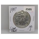 1997 1oz .999 Silv Eagle $1 Dollar