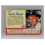 1962 Frank Thomas Post Cereal Hand Cut #151 S/C/Ss