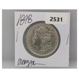 1898 90% Silv Morgan $1 Dollar