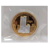 Gold Layered Clad 9-11 Commemorative