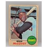 1968 Topps Willie McCovey HOF 290 Corners/Edges
