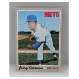 1970 Topps JERRY KOOSMAN Miracle METS 610 Corners