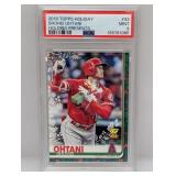 2019 Topps Holiday Shohei Ohtani Presents SP PSA 9