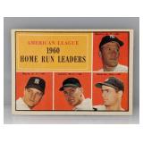 1961 Topps #44 HR Leaders Mantle HOF Corners/Edges