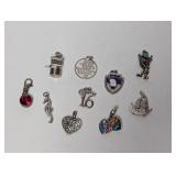 18.13G .925 Sterl Charms/Pendants