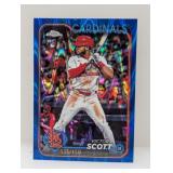 2024 Topps Chrome Victor Scott RC Blue Wave /150