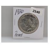 1926 90% Silv Peace $1 Dollar