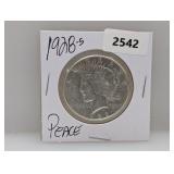 1928-S 90% Silv Peace $1 Dollar