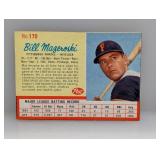 1962 Bill Mazeroski Post Cereal Hand Cut #170 S/S