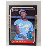 1987 Donruss Bo Jackson Rookie #35 Surface/Edges