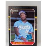 1987 Donruss Rated Rookie Bo Jackson RC #35