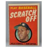1970 Willie Stargell Topps Scratch Offs