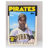 1986 Topps Traded Barry Bonds RC #11T Edges