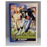 1991 Score Bo Jackson #100 Corners