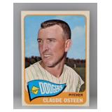 1965 Topps Baseball Claude Osteen Short Print 570