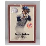 1988 Fleer Greats of the Game Reggie Jackson Edges