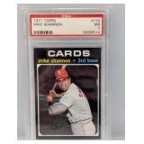 1971 Topps HN PSA 7 #735 Mike Shannon Cardinals