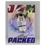2026 NBA Hoops LeBron James Jam Packed Holo #JP 4
