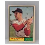 1961 Topps #375 - Ken Boyer "Cardinals"