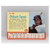 1962 Orlando Cepeda Post Cereal Hand Cut 136 C/C/S