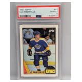1987 Topps Luc Robitaille #42 PSA 8 Rookie Card