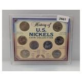 History of US Nickels Coin Collection