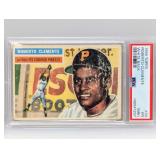 1956 Topps PSA 1 Roberto Clemente White Back HOF