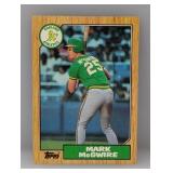 1987 Topps Mark McGwire RC #366