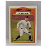 2021 Topps Heritage Aaron Judge In Action Edges