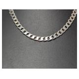 16" .925 Sterl Curb Link Chain Necklace