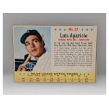 1963 Luis Aparicio Post Cereal Hand Cut #37 S/S