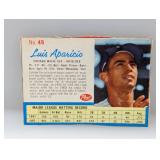 1962 Luis Aparicio Post Cereal Hand Cut #49 Damage
