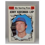 1970 Topps JERRY KOOSMAN Miracle METS 468 Corners
